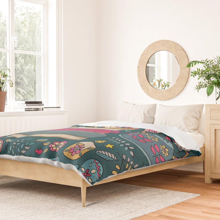 How to Hygge Like a Cat Duvet Cover Gallery Image 2