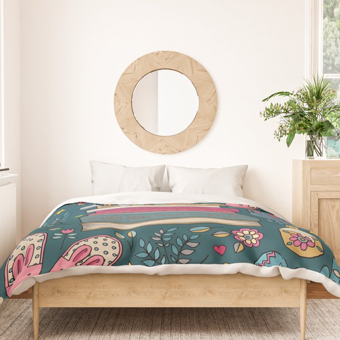 How to Hygge Like a Cat Duvet Cover Gallery Image 3