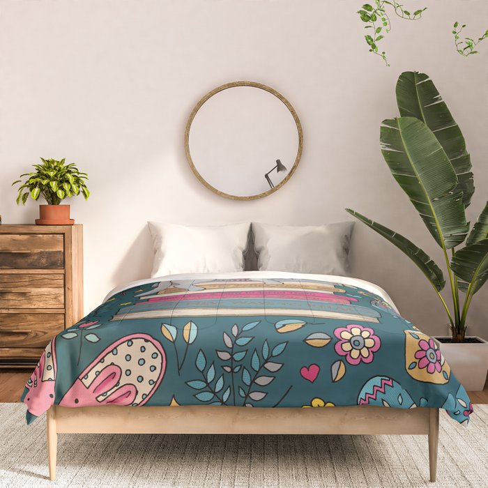 How to Hygge Like a Cat Comforter Gallery Image 3