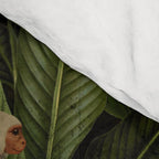 Monkey Vintage Botanical Night Jungle Garden Comforter Gallery Image 4