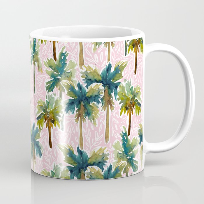 Island Dreams - Pink Coffee Mug Gallery Image 1