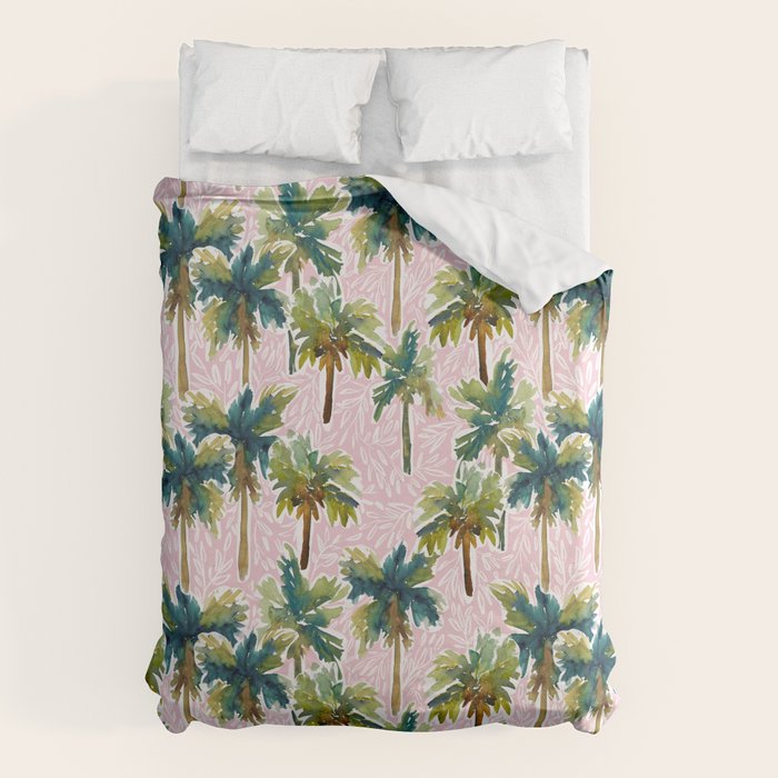Island Dreams - Pink Duvet Cover Gallery Image 6
