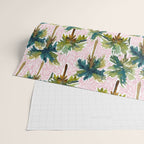 Island Dreams - Pink Wrapping Paper Gallery Image 2