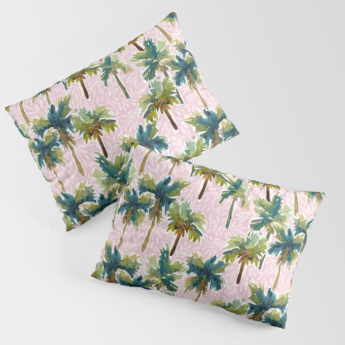 Island Dreams - Pink Pillow Sham Gallery Image 3