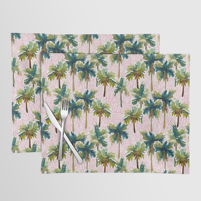 Island Dreams - Pink Placemat Gallery Image 1