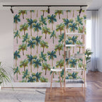 Island Dreams - Pink Wall Mural Gallery Image 1