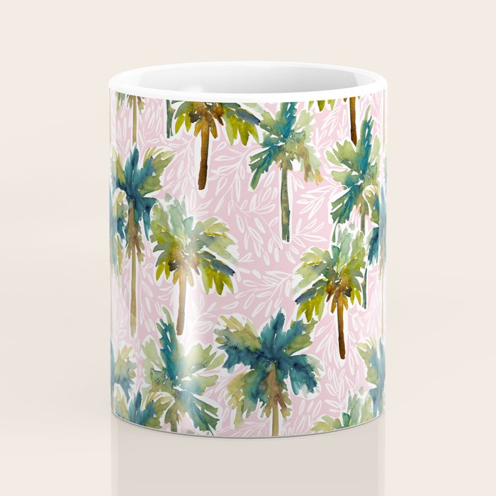 Island Dreams - Pink Coffee Mug Gallery Image 4