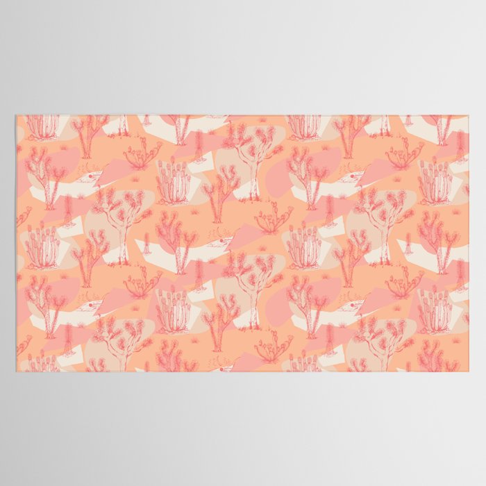 Peach Mohave Desert Tablecloth Gallery Image 2