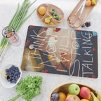 stop talking Cutting Board Gallery Image 2