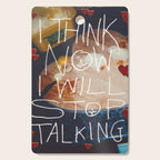 stop talking Cutting Board Gallery Image 1
