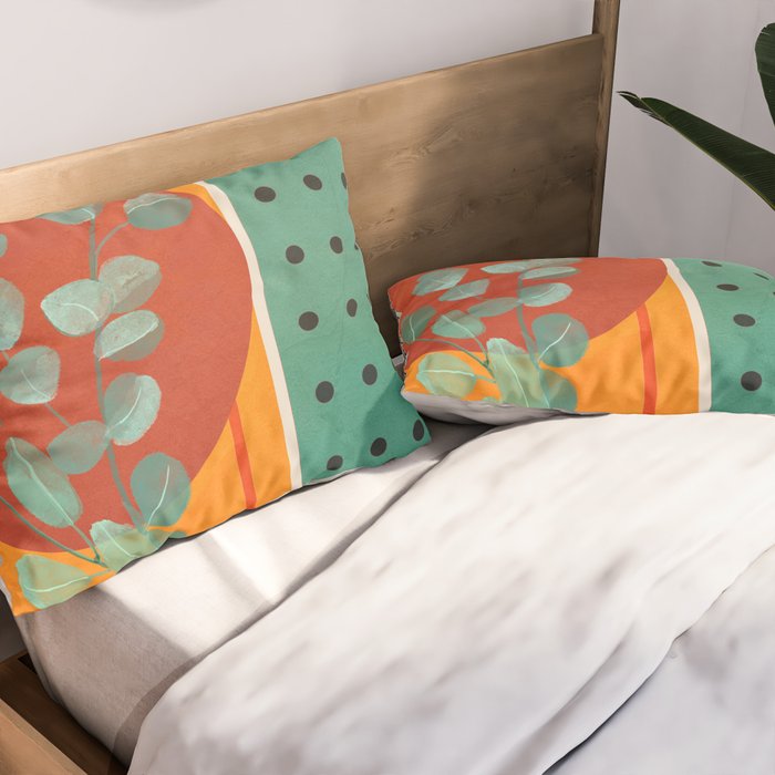 Lines of Nature 4 Pillow Sham Gallery Image 2