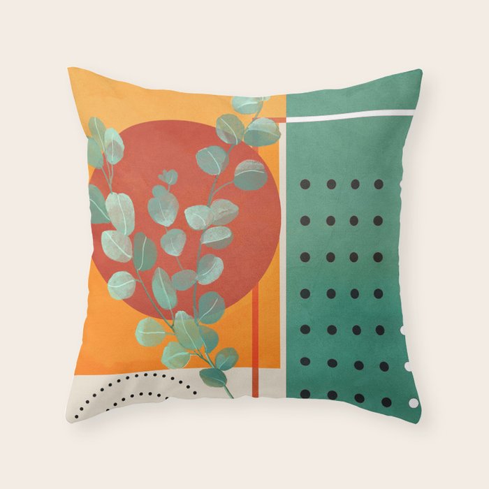 Lines of Nature 4 Throw Pillow Gallery Image 6