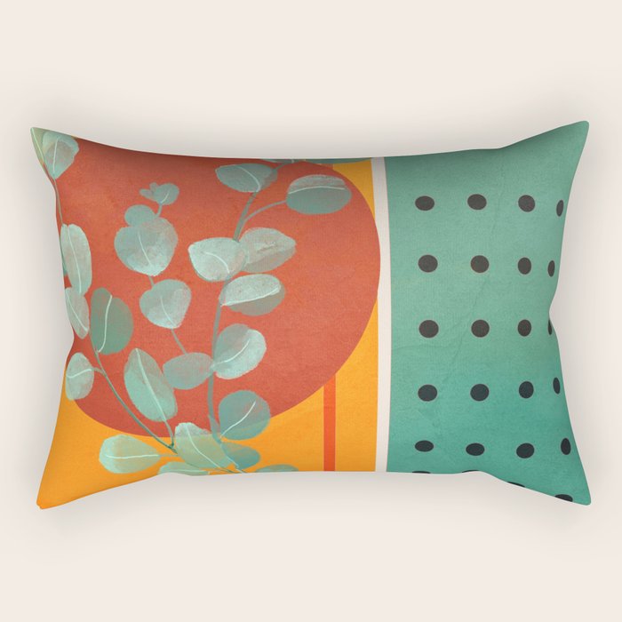 Lines of Nature 4 Rectangular Pillow Gallery Image 2