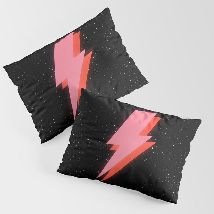 Thunderbolt: Glowing Astro Edition Pillow Sham Gallery Image 1