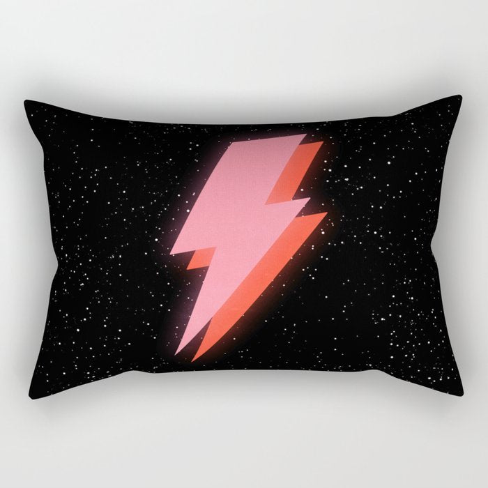 Thunderbolt: Glowing Astro Edition Rectangular Pillow Gallery Image 2
