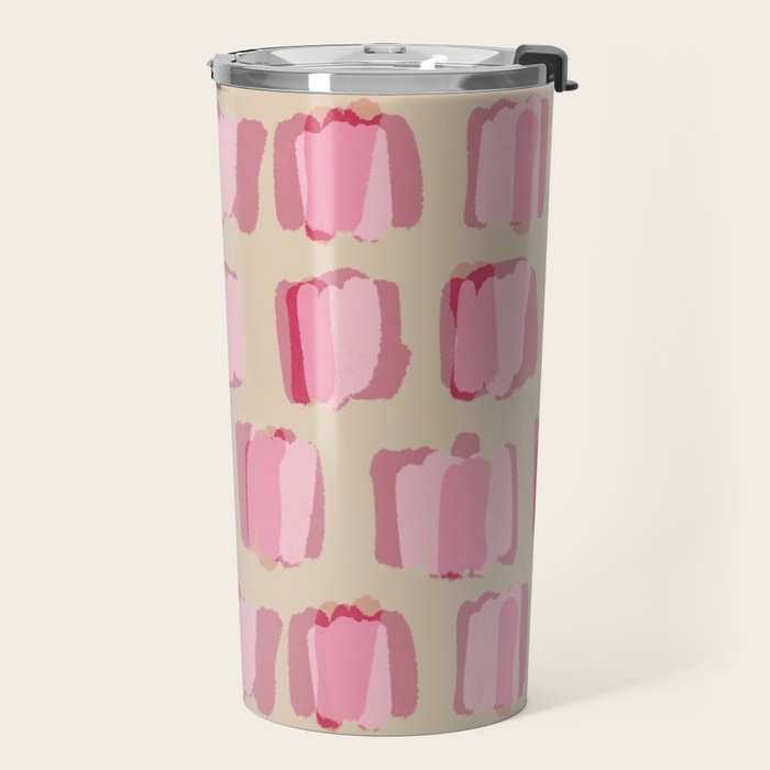 Parisian Bakery - Pink Travel Mug Gallery Image 2