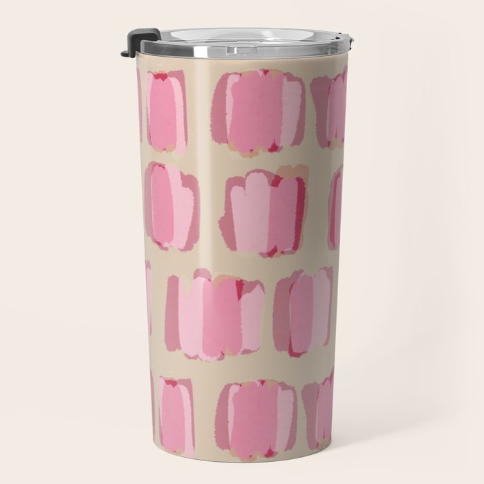 Parisian Bakery - Pink Travel Mug Gallery Image 3
