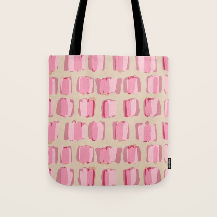 Parisian Bakery - Pink Tote Bag Gallery Image 1