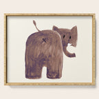 Elephant's butt Serving Tray Gallery Image 1