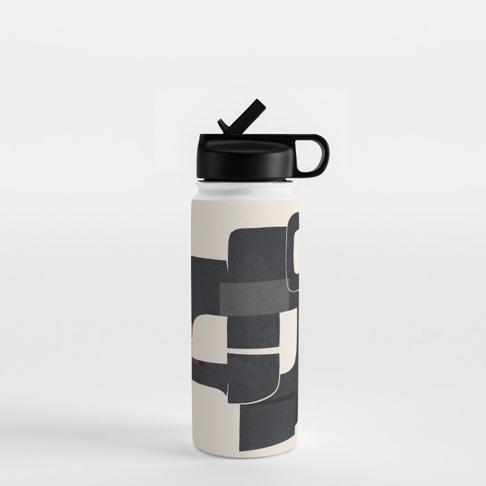 Modern Abstract Shapes 103 Water Bottle Gallery Image 1