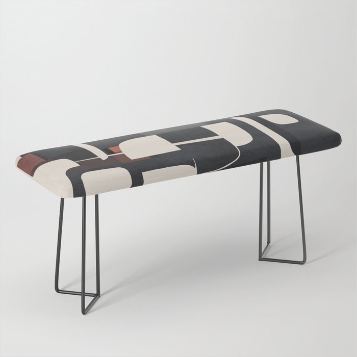 Modern Abstract Shapes 103 Bench Gallery Image 1