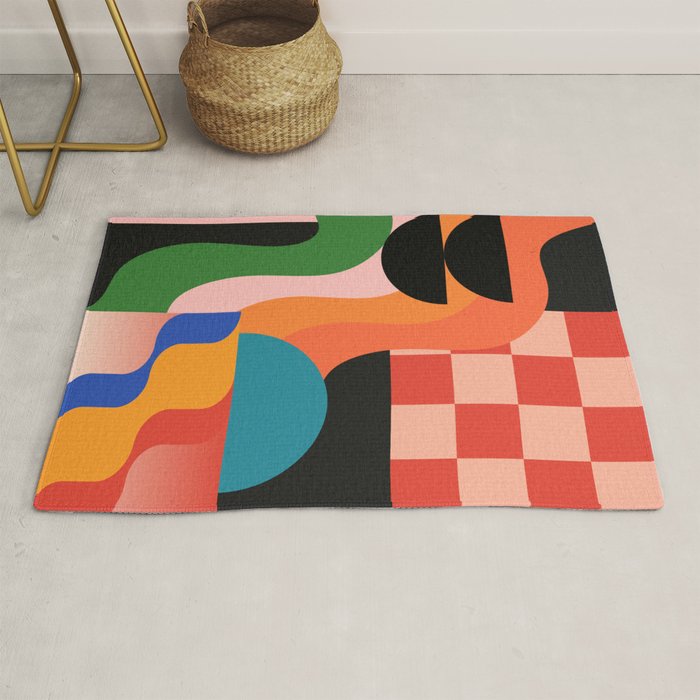 Geometric Shapes 180 Rug Gallery Image 1