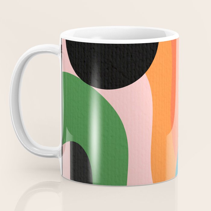 Geometric Shapes 180 Coffee Mug Gallery Image 3