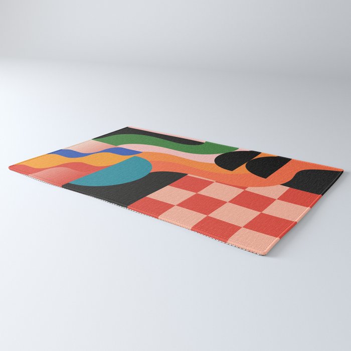 Geometric Shapes 180 Rug Gallery Image 3