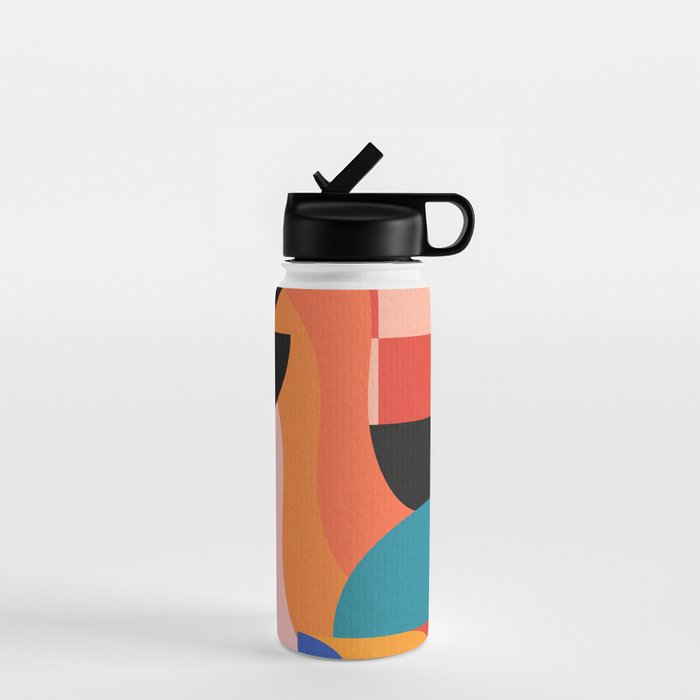 Geometric Shapes 180 Water Bottle Gallery Image 1