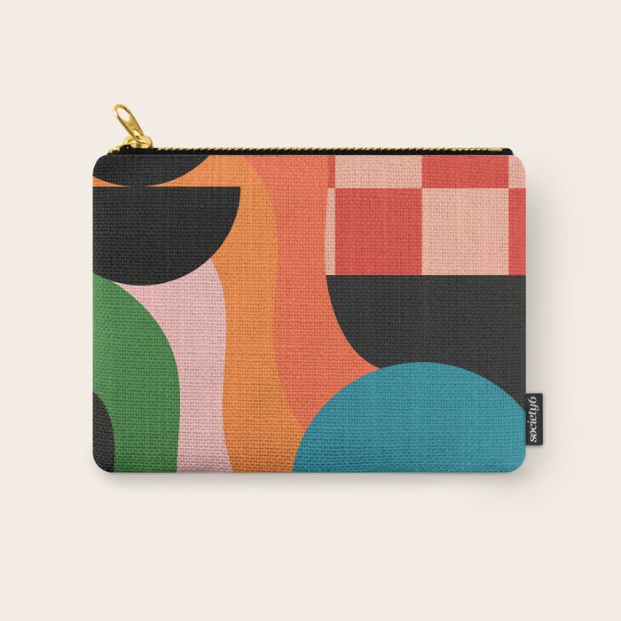 Geometric Shapes 180 Carry All Pouch Gallery Image 1