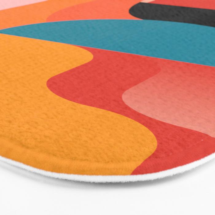 Geometric Shapes 180 Bath Mat Gallery Image 3
