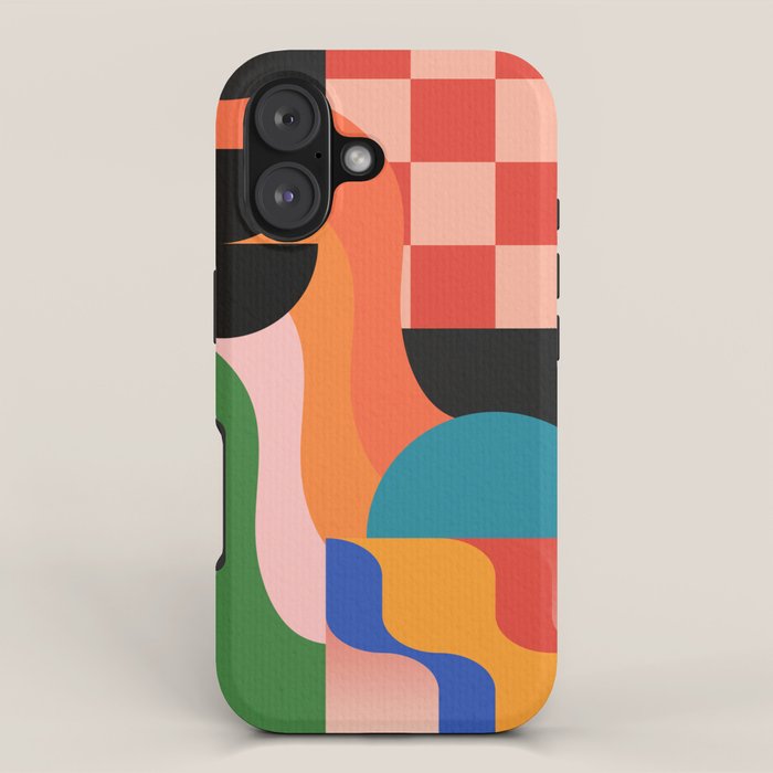 Geometric Shapes 180 iPhone Case Gallery Image 1