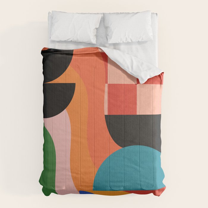 Geometric Shapes 180 Comforter Gallery Image 6