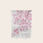 pink cherry blossom watercolor 2020 Wall Hanging Gallery Image 1