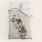 MARCUS AURELIUS ANTONINUS AUGUSTUS / Ink Duvet Cover Gallery Image 6