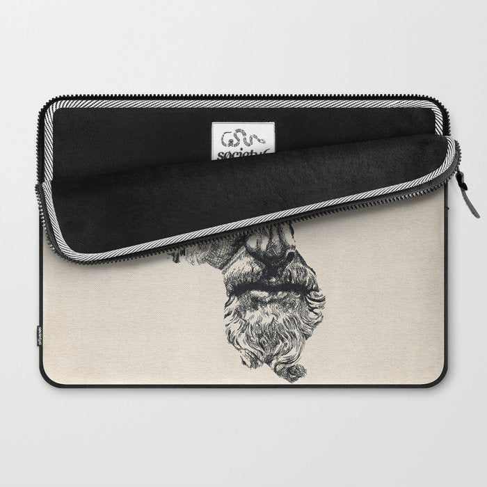 MARCUS AURELIUS ANTONINUS AUGUSTUS / Ink Laptop Sleeve Gallery Image 2
