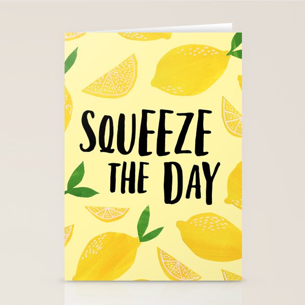 Squeeze the Day Stationery Card Gallery Image 1