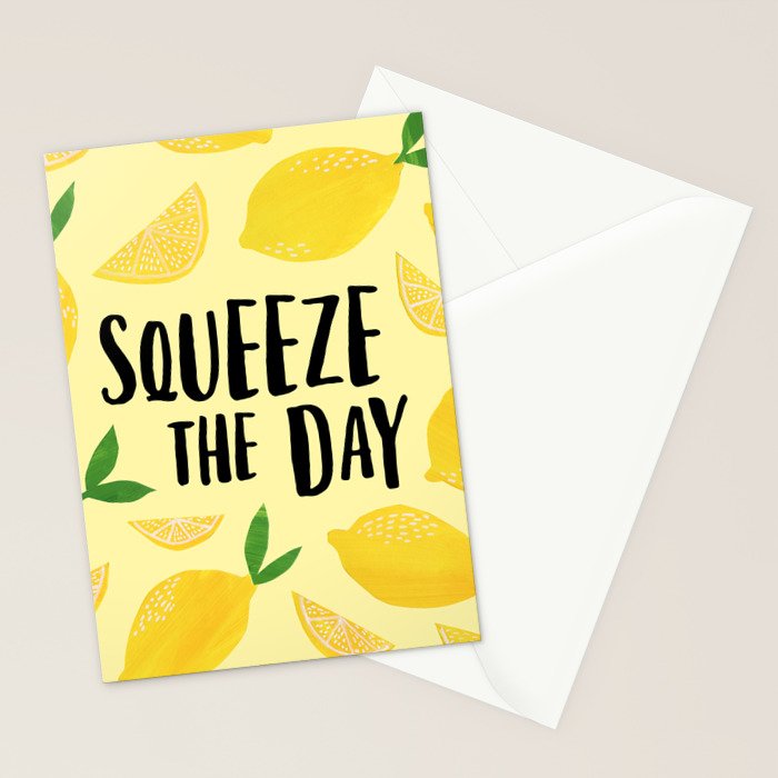 Squeeze the Day Stationery Card Gallery Image 2