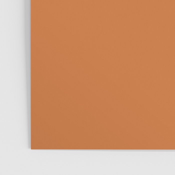 Retro Orange Minimalist Stripes Poster Gallery Image 3