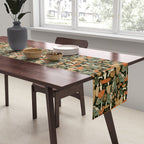 Mushroom Garden Winter Night Table Runner Gallery Image 2