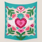 Love Grows Wall Tapestry Gallery Image 4