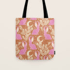 Jackalope - caramel and primrose  Tote Bag Gallery Image 1