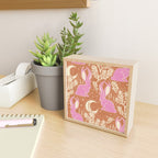 Jackalope - caramel and primrose  Mini Art Print Gallery Image 2