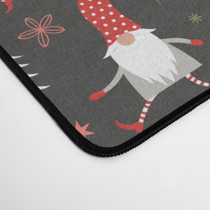 Cute Christmas Elves Desk Mat Gallery Image 4