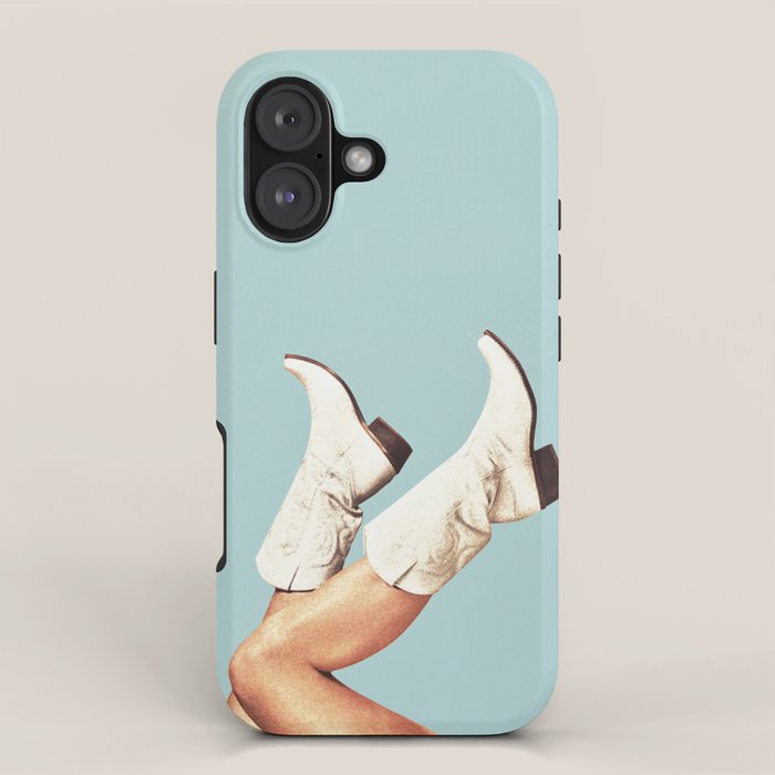 These Boots - Blue iPhone Case Gallery Image 1