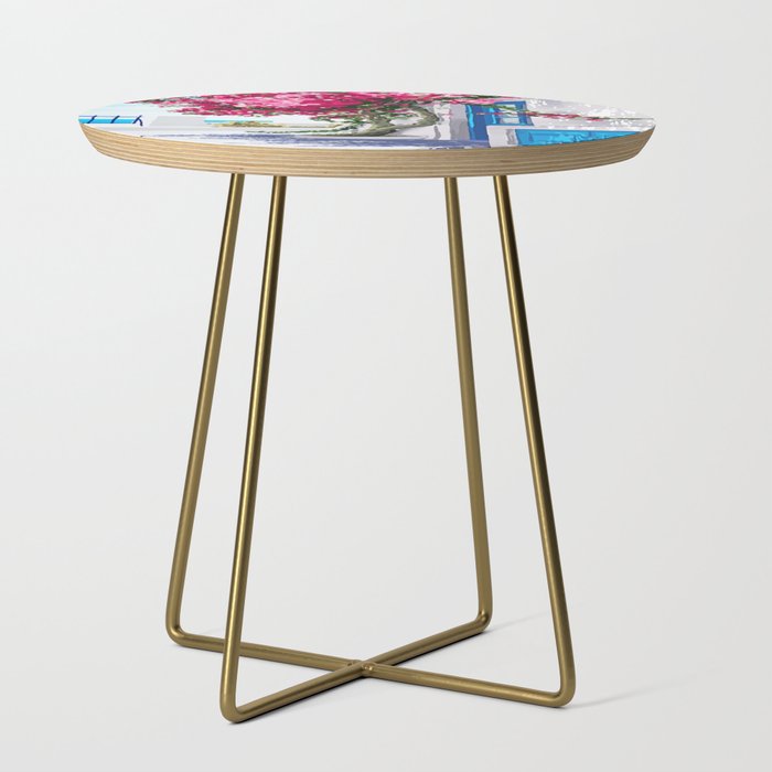 Better days are on their way | Greece Santorini Island Travel | Summer Architecture Positivity Side Table Gallery Image 1