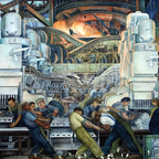 Diego Rivera Murals of the National Palace II Coffee Mug Gallery Image 2