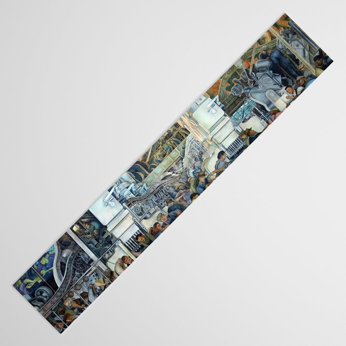 Diego Rivera Murals of the National Palace II Table Runner Gallery Image 3