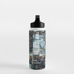 Diego Rivera Murals of the National Palace II Water Bottle Gallery Image 3