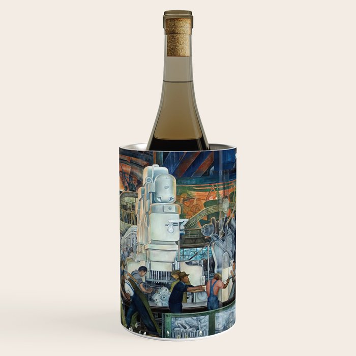 Diego Rivera Murals of the National Palace II Wine Chiller Gallery Image 3